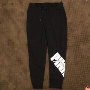 Black joggers by PINK